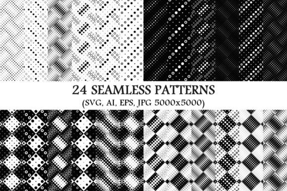 24 Seamless Circle Patterns