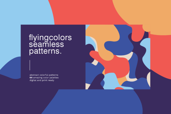Flying Colors Seamless Patterns