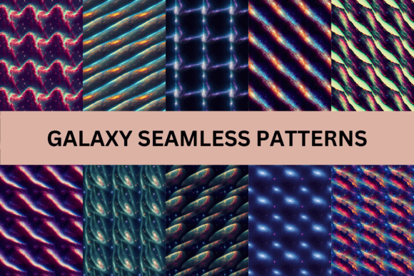 Galaxy Seamless Patterns
