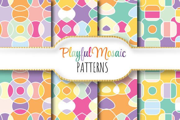 Playful Mosaic Patterns: Where Precision Design Meets Creative Flexibility