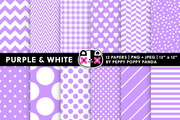 Seamless Purple and White Patterns: Smart Choices for Designers and Makers