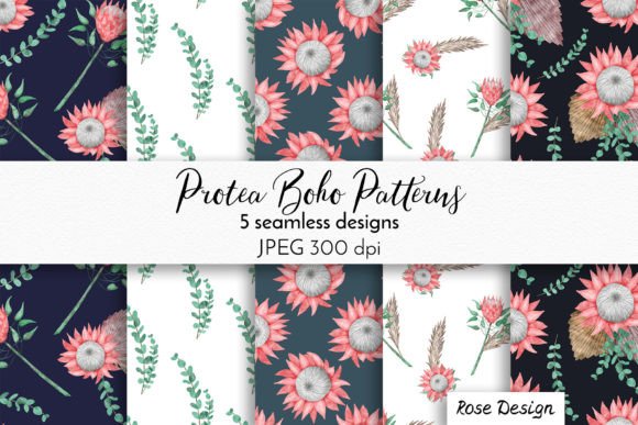 Watercolor Protea Boho Seamless Patterns: A Practical Guide for Designers and Makers